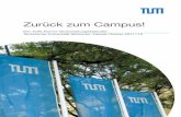 Zurück zum Campus! - together.tum.de · Mit rund 120 Mitarbeitern ist das Kraftwerk ein wichtiger Arbeitgeber und Wirtschaftsfaktor im Landkreis Freising. Mit einer Nettoleistung