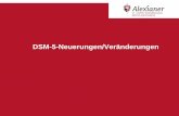 DSM-5-Neuerungen/Veränderungen - Berlin.de · Asperger-Syndrom gemeinsam mit Autismus und ... diesen auch amnestische Störungen und leichtere ... Glücksspiel den Leitkriterien