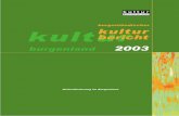 Kulturförderung 2003 - Burgenland.at: Burgenland.at · Biedermeier Kommodenuhr „Balthasar Banosch in Eisenstadt“ 3.454,00 7-LM Gouache auf Papier „Eisenstadt von Westseite,