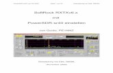 SoftRock RXTXv6.x mit PowerSDR-sr40 einstellen · PowerSDR ist eine Anwendung für ein Software Defined Radio, die ursprünglich für den SDR ... hat zur Unterstützung anderer Geräte