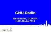 GNU Radio - UniDSP56-Homepage · 4 GNU Radio DL9GFA GNU Radio - Überblick Freie Software-Arbeits- und Entwicklungsumgebung zur Implementierung von Software-definierten Sendern und