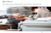 Broschüre Audicon Kassenarchiv Online · PDF fileTägliche Archivierung und revisionssichere Aufbewahrung ... Dokumentation der Prozesse als Bestandteil einer Verfahrensdokumentation