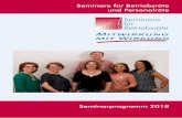 Seminare für Betriebsräte und Personalrätedownload.jes-seminar.de/seminarprospekt_jes.pdf · Seminare mit Sorgfalt und ... Beteiligung des Betriebsrats bei der Personalentwicklung