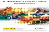 BT6000 Master & Evolution Serien - union-halle.de Tischtennis (STD ... Während der letzten Minute die Spielzeit in 1/10-Sekundenschritten an der Stoppuhr erhöhen Die Stoppuhr muß