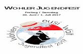 OHLER JUGENDFEST - Schule Wohlen AG 2017... · PDF fileHerzlich willkommen Gerne heissen wir Sie zu diesem Fest der Wohler Schuljugend, welches unter dem Motto „Wohlen - eusi Wält“