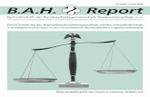 Ausgabe 1, April 2006 B.A.H. Report · MDK-Qualitätsprüfungen zum 01.01.2006 neu geregelt Die Spitzenverbände der Pflegekassen haben im Dezember 2005 Richtlinien für die Qualitätsprü-fungen