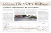 Sommerzeit ist Baustellenzeit auf dem moritzberg · 07_2017 MORITZ VOM BERGE | 1 Stadtteilzeitung HildeSHeim WeSt Nr. 285 · Juli/August 2017 ... lustige Seite der sonst doch sehr