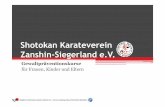 ShotokanKarateverein Zanshin-Siegerland e.V. · Im Überblick: • 9 Kurse von 2012 bis 2016 • in drei verschiedenen Städten • in Zusammenarbeit mit Gleichstellungsbeauftragten