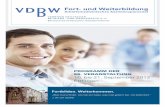Fort- und Weiterbildung - VDBW: Startseite · Download / info- und werbematerial ab-rufen. V erband Deutscher Betriebs- und Werksärzte e.V. ... laubnisverordnung und VDV-leitlinien