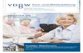 Fort- und Weiterbildung - VDBW: Startseite · vices/Download/info- und werbematerial abrufen. erband Deutscher Betriebs- und Werksärzte e.V. Berufsverband ... Fahrerlaubnisverordnung