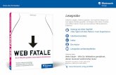 Web Fatale – Wie Du Webseiten gestaltest, denen … · fahrt eigentlich mit Web- ... Wir entdecken einen Teaser auf Facebook, lesen den Anreißer, ... der Startseite beworben, aus