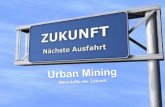 Urban Mining – Wertstoffe der Zukunft · Urban Mining – Wertstoffe der Zukunft . Titanoxid soll das Schmelzen in der Hand verhindern Dank Nanokapsel mehr Kalzium in der Milch