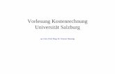 Vorlesung Kostenrechnung Universität Salzburgusers.skynet.be/fa438278/rwasbg/VO_Kostenrechnung-Mussnig-SS06.… · ao. Univ. Prof. Dr. Werner Mussnig 2 Inhaltsübersicht 1. Konzeptionelle