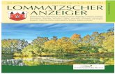 Amts- und Mitteilungsblatt der Stadt Lommatzsch | … · 2017-06-06 · An der Stadtratssitzung am 27. ... zur am Donnerstag, dem 10.11.2016, um 19:00 Uhr, im ... Alle Bürger sind