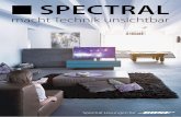 Spectral Lösungen für 1 - heimkinomarkt.de€¦ · unten 1 Fach zur Soundsystem-Unterbringung ... Home Entertainment System 3˜2˜1, CineMate, ... Für Bose Soundsysteme CineMate