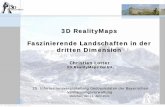 Faszinierende Faszinierende Landschaften Landschaften …vermessung.bayern.de/file/pdf/4420/Vortrag_Lotter.pdf · Faszinierende Landschaften . ... Weltraumforschung des Deutschen