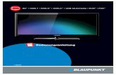 3D IM LED DE A4 36 BLA-MAN-0079 - Blaupunkt TV - …rma.blaupunkt-europe.com/download/handbook/3D_IM_LED_DE_A4_3… · gen, empfehlen wir Ihnen den Fernseher mit einer Sicherheits-leine