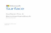 Surface Pro 4 Benutzerhandbuchdownload.microsoft.com/download/2/9/B/29B20383-302C-4517-A006-B... · Surface an einen Fernseher, Monitor oder Projektor. 3,5-mm-Headset-Buchse Schließen
