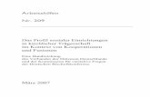 Arbeitshilfen Nr. 209 - dbk.de · Arbeitshilfen Nr. 209 Das Profil sozialer Einrichtungen in kirchlicher Trägerschaft im Kontext von Kooperationen und Fusionen Eine Handreichung