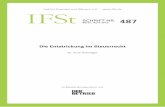 Die Entstrickung im Steuerrecht - ifst.de · deutschen Steuerrecht ein ausgefeiltes und widerspruchsfreies Normensys-tem zur steuerlichen Behandlung von Ent- und Verstrickung vorfindet.