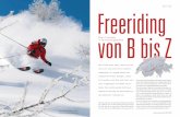 service Freeriding von B bis Zoutdoor-guide.ch/pdf/Winter2008-2009/og89_service_freeride.pdf · Schnee auf dem Südgrat, ist der Zustieg aufs Risihorn ein heikles Unterfangen. Doch