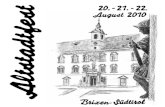 Volksbank - altstadtfest.it · Seit der Mitte des 13. Jahrhunderts bis 1973 war die Hofburg die Residenz der Bischöfe des Bis- ... Jahrhundert entstanden ist. Von dem ursprünglichen