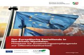 Der Europäische Sozialfonds in Nordrhein-Westfalen ... · stehen im Mittelpunkt der Strategie Europa 2020 für intelligentes, nachhaltiges und ... 5. Nähere Informationen hierzu