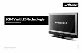 LCD-TV mit LED-Technologie - metz-ce.de · 2) nur bei Geräten, die mit dieser Funktion ausgestattet sind. 2 Lieferumfang • TV-Gerät mit Kabelabdeckung2) • Fernbedienung + 2