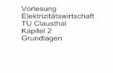 Vorlesung Energiewirtschaft TU Clausthal · 2.1.1 Entwicklung zum EnWG (bis 1935) (2) • Deutschland in den 20er Jahren: Demarkationsverträge Konzessionsverträge sichern den Stromversorgern