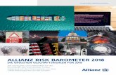 ALLIANZ RISK BAROMETER 2018 - agcs.allianz.com · „Unternehmen in Afrika fürchten die Auswirkungen von BU, die hauptsächlich auf Brandfälle zurückzuführen sind, insbesondere
