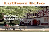 Luthers Echo - luthergemeinde-giessen.ekhn.de · Erhard Gerstenberger, Pfarrer und Hochschullehrer für Altes Testament, stammt aus dem Ruhrgebiet (Duisburg) und wohnt mit Familie
