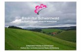 Baukultur Schwarzwald - holzbau-schwarzwald.com · klimagerecht unter einem Dach Leben mit heimischen Ressourcen und Energien Traditioneller Holzbau aus: Ulrich Schnitzer, Schwarzwaldhäuser,