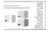 Gas-Umlaufwasserheizer Logamax …de.documents.buderus.com/download/pdf/file/72006600.pdf · Buderus U122 K 12 10 01 1 K W 10 1 10 1 1 I. ... U Heizwassersensorkurzschluss Seite 18