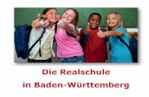 Die Realschule in Baden-W¼ .Die Realschule in Baden-W¼rttemberg w w ... Berufsorientierung Hauptschul-abschluss