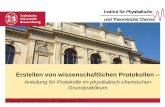 I nstitut für Physikalische - tu-braunschweig.de€¦ · mathematische und physikalische Größen kursiv