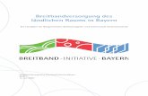 Breitbandversorgung des ländlichen Raums in Bayernstandortportal.bayern/de/Anhaenge/Breitband/Studien/Leitfaden/... · 5.1 Aufgabenstellung und Überblick 5.2 Rechtliche Grundlagen
