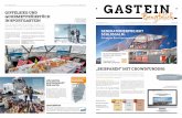 GAsTeIN · Tourismusinformation der Gasteiner Bergbahnen 3D-Entwurf der multifunktionalen Talstation: Das Gebäude ist direkt mit einem mehrgeschoßigen Parkdeck verbunden. INBeTrIeBNAhme