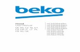 Hood - beko-hausgeraete.de · Danke, dass Sie sich für ein Produkt der Marke Beko entschieden haben. ... • Falls das Gerät einen Fehler auf-weist, darf es erst nach Reparatur