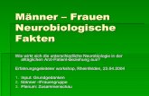 Männer – Frauen Neurobiologische Fakten¤nner – Frauen Neurobiologische Fakten Wie wirkt sich die unterschiedliche Neurobiologie in der alltäglichen Arzt-Patient-Beziehung aus?