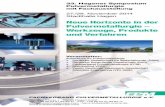 Neue Horizonte in der Pulvermetallurgie – Werkzeuge, Produkte und …pulvermetallurgie.com/cms/File/Programmheft 2014.pdf · 2017-05-23 · neuen Herausforderungen stellen und neue