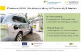 Elektromobilität: Marktentwicklung & Einsatzmöglichkeiten · Öffentlichkeitsarbeit und Bürgerbeteiligung zu kommunalen Maßnahmen. Kommunen als Multiplikatoren für Elektromobilität