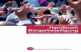 Handbuch Bürgerbeteiligung - SLpB · bpb »Patrizia Nanz / Miriam Fritsche – Handbuch Bürgerbeteiligung« · 148 x 210 mm Rücken 7,5 mm · Stand 03.02.2012 P.Nanz/M. Fritsche