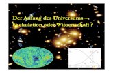 Der Anfang des Universums – Spekulation oder …wetterich/Talks/... · LHC , CERN , Genf. Komplexitätsgrenze Galaxien-Entstehung. Komplexitätsgrenze : Quark – Gluon - Plasma
