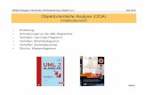 Objektorientierte Analyse (OOA) - DHBW Stuttgartrie/Vorlesungsskripte/OOAVorlesungTeil... · • Verhalten: Zustandsautomat • Struktur: Klassendiagramm . DHBW Stuttgart, Informatik,