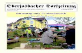 Mai 2015 Gartentag 2015 in Oberjosbach · kam nicht von ungefähr ... können und unsere Kinder dabei zu beobach-ten, wie sie gemeinsam mit den Nachbarskin- ... türlich beeinflusst
