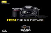 I AM THE BIG PICTURE - mein-foto-im- D800 Prospekt.pdf · leistungsstarke Motiverkennungssystem von Nikon findet auch in der D800 Anwendung. Herzstück des Systems ist ein RGB-Sensor,