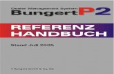 Bungert P2 Referenzhandbuch · P2 Handbuch Inhaltsverzeichnis Seite 3 Festpreise eingeben / Festpreise ändern.....62