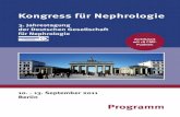 Kongress für Nephrologie - aey-congresse.de · und vorhersagbare Kontrolle der Tacrolimus-Exposition zu gewährleisten1 ... endocytosis Chronic Kidney Disease Konsequenzen maternaler