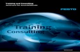 Training and Consulting - Festo Didactic · 11952300/EUR 1.380,00 Termine 2016 ... sowie im praktischen Teil den GRAFCET richtig ... Automatisierungstechnik GmbH Competence Center