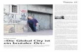 Thema 15 - Saskia Sassensaskiasassen.com/PDFs/interviews/Die-Global-City-ist-ein-brutaler... · Thema 15 WOZ Nr. 25 21. Juni 2012 SASKIA SASSEN «Die Global City ist ein brutaler